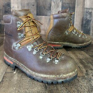 Raichle Vintage Hiking Mountaineering Boots Mens 8.5 M
